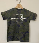 Arrow Camo Tee Camouflage Fr Family rich green toddler kids