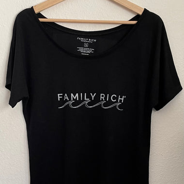 Wave Relaxed Tee FR Family Rich