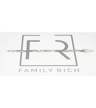 Koa Decal Sticker silver FR Family Rich