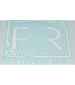 Mana Decal Sticker FR Family Rich white