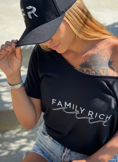 Wave Relaxed Tee FR Family Rich