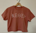 BLESSED Crop Tee