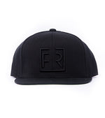 FR Black Snapback Hat
