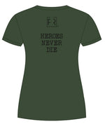 FR Family Rich HEROES tee womens