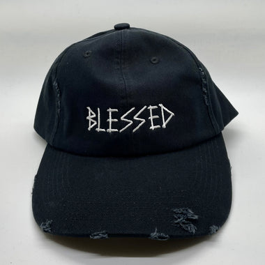 BLESSED Distressed Dad Hat