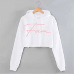 Diamond Crop Hoodie Fam Rich FR Family Rich