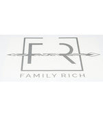 Koa Decal Sticker silver FR Family Rich