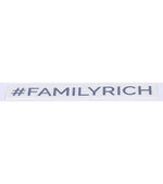 #FAMILYRICH Decal (Silver | Black | White)